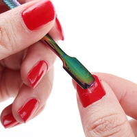 BORN PRETTY obcinacz do paznokci nożyczki ze stali nierdzewnej Rainbow pinceta Clipper martwa skóra Remover nożyce do przycinania brzegów szczypce nożycowe 3
